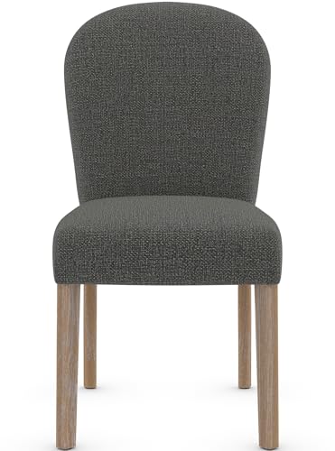Bar Stools UK Sutton Esszimmerstuhl, Tweed-Stoff (Anthrazit) von Bar Stools UK