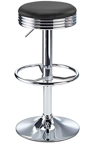 American Diner Barhocker, Schwarz von Bar stools UK