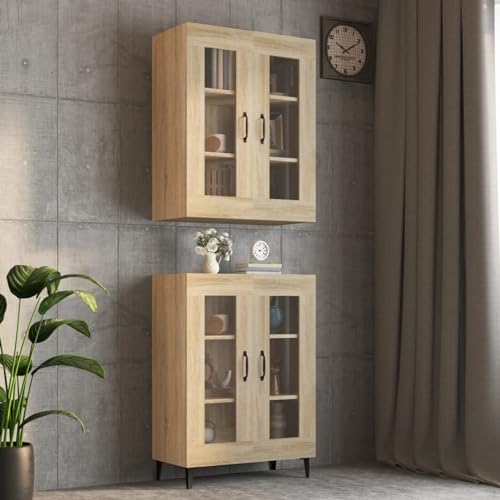 BaraSh Hängeschrank Sonoma-Eiche 69,5x34x90 cm Wandschrank HäNgend HäNgeschrank Schlafzimmer Wandschrank KüChenhäNgeschrank 812288 BaraSh Hängeschrank Sonoma-Eiche 69,5x34x90 cm Wandschrank HäNgend HäNgeschrank Schlafzimmer Wandschrank KüChenhäNgeschrank 812288 von BaraSh