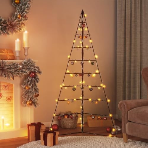 BaraSh Metall-Weihnachtsbaum für Dekorationen Schwarz 180 cm Tannenbaum KüNstlich Christmas Tree BaraSh Metall-Weihnachtsbaum für Dekorationen Schwarz 180 cm Tannenbaum KüNstlich Christmas Tree von BaraSh