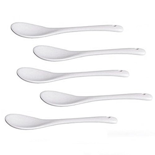 Barabesty Set von 5 Keramik Loeffel Teeloeffel Loeffel Marmelade Honig von Barabesty