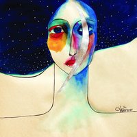 Der Kuss Des Mondes | Kunstdruck von BaranArtStudio