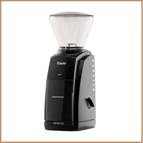 Baratza - Encore 230V Kaffeemühle - Elektrische Kaffeemühle mit Mahlwerk, Schwarz Baratza - Encore 230V Kaffeemühle - Elektrische Kaffeemühle mit Mahlwerk, Schwarz von Baratza