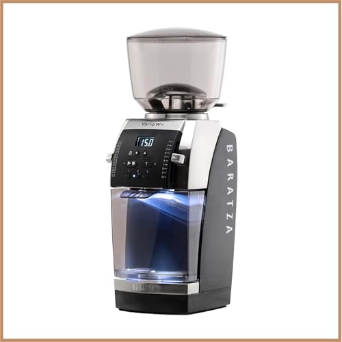 Baratza - Vario W+ 230V Kaffeemühle - Elektrische Kaffeemühle mit Mahlwerk, Schwarz Baratza - Vario W+ 230V Kaffeemühle - Elektrische Kaffeemühle mit Mahlwerk, Schwarz von Baratza