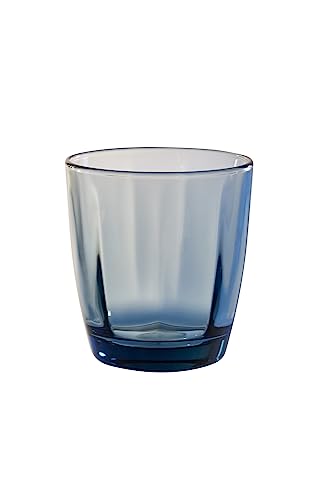 Barazzoni, Set 6 Stück Modell Stresa Blau, Ø 8,5 cm - Fassungsvermögen 30 cl, Made in Italy von Barazzoni