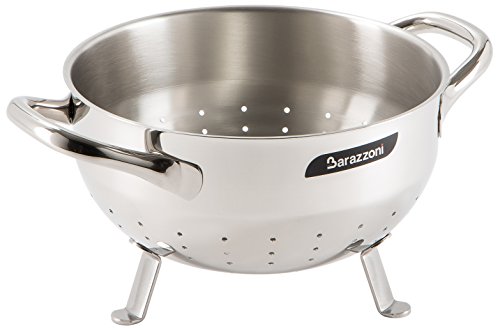 Barazzoni Chef Line Sieb, Edelstahl 18/10, Durchmesser cm 22. Made in Italy. von Barazzoni