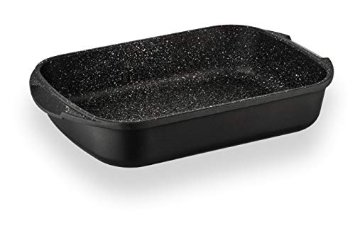 Barazzoni die Kochen besondere Lasagneform 30 x 22 cm Nero Puntinato von Barazzoni