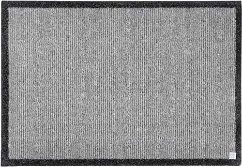 Barbara Becker Fußmatte Gentle, Schmutzfangmatte waschbar, für Eingangsbereich und Wohnungstür, Fußabstreifer Innen, Türmatte, Grau-Rosa 50 x 70 cm von Barbara Becker