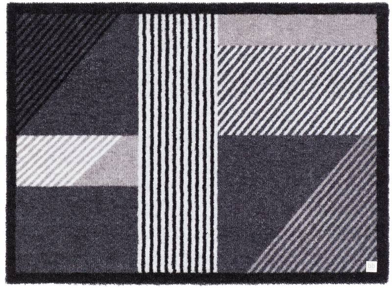 Barbara Becker Fußmatte Sense, Made in Belgium, rechteckig, Höhe: 7 mm, Schmutzfangmatte, modernes Design, waschbar, auch als Läufer von Barbara Becker