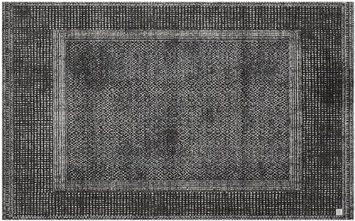 Barbara Becker Fußmatte Square, Schmutzfangmatte waschbar, für Eingangsbereich Wohnungstür, Fußabstreifer, Türmatte, Anthrazit, 39 x 58 cm von Barbara Becker