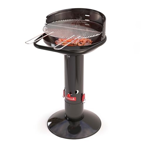 Barbecook Loewy 50 Holzkohlegrill BBQ mit Windschutz, Grillen für 10 Personen, schwarz, 51.5x56x99cm Barbecook Loewy 50 Holzkohlegrill BBQ mit Windschutz, Grillen für 10 Personen, schwarz, 51.5x56x99cm von barbecook
