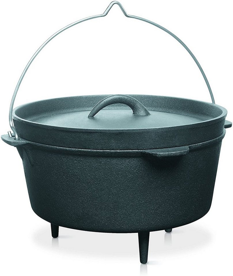 Barbecook Feuertopf Barbecook Junko Kochtopf Dutch Oven aus Gusseisen 3 L von Barbecook