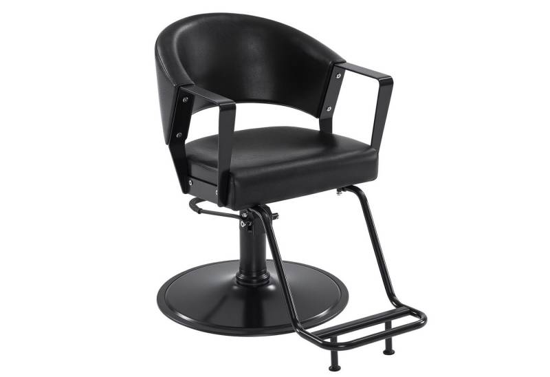 Barberpub Stuhl BarberPub Friseurstuhl Friseureinrichtung 2083 (Schwarz) von Barberpub