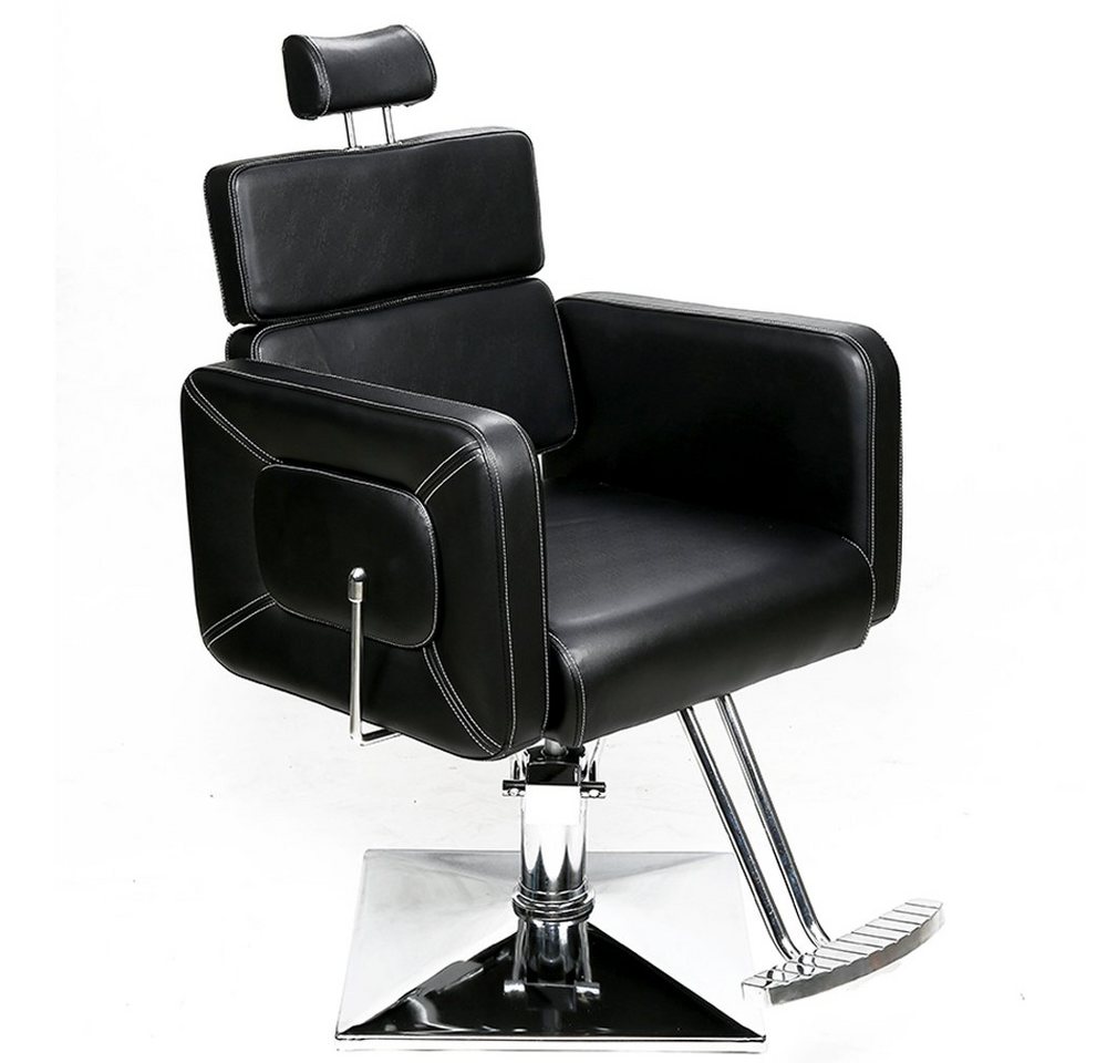 Barberpub Stuhl Barberpub hydraulischer Friseurstuhl Friseursessel 2065BK, Bedienungsstuhl Friseureinrichtung Friseur von Barberpub