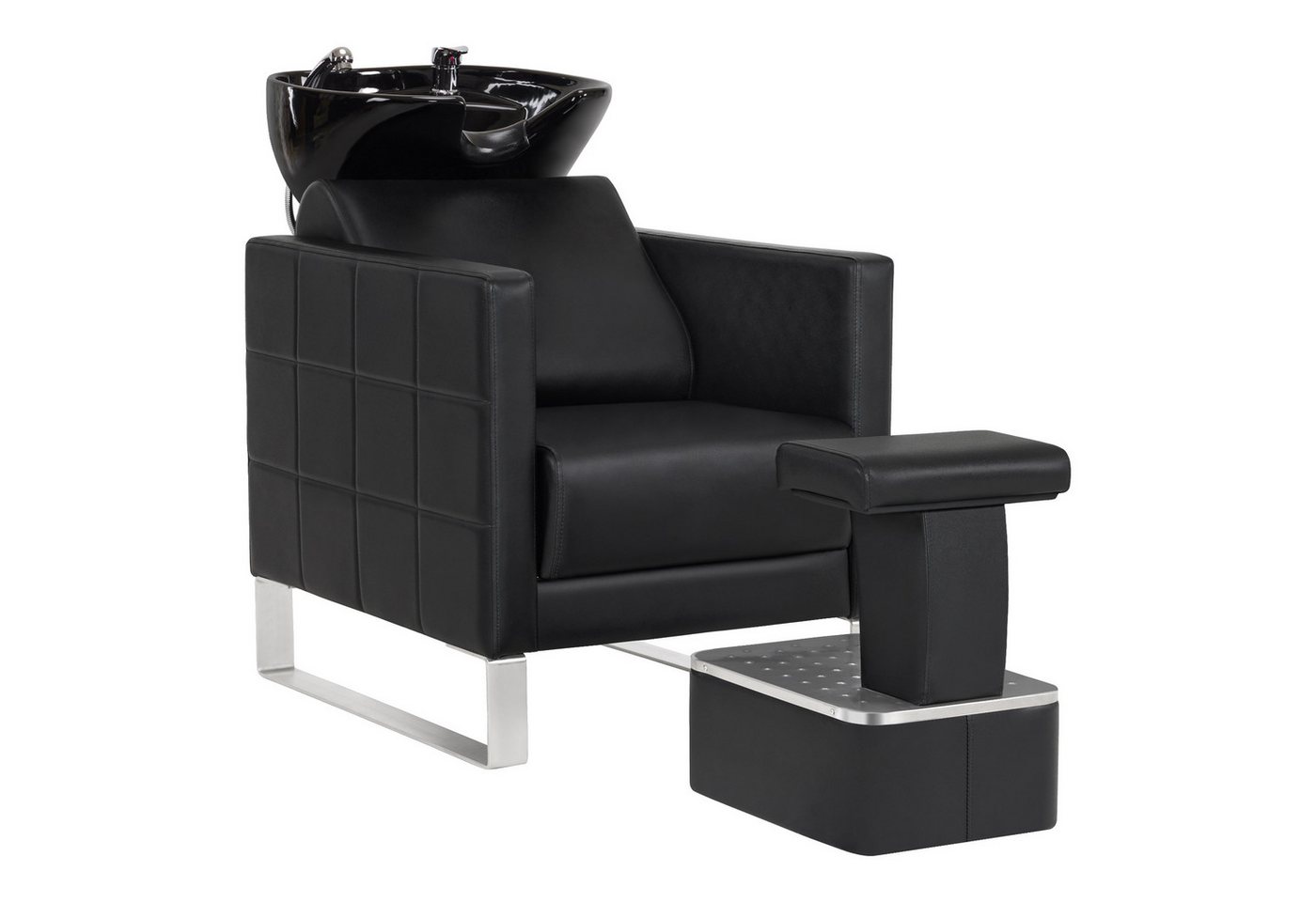 Barberpub Waschbecken BarberPub Friseurstuhl mit Waschbecken 8611, Friseurwaschbecken aus Keramik, Verstellbar Barberpub Waschbecken BarberPub Friseurstuhl mit Waschbecken 8611, Friseurwaschbecken aus Keramik, Verstellbar von Barberpub