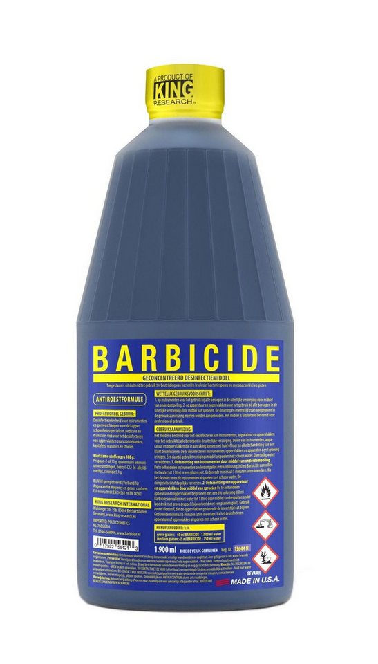 Barbicide Barbicide Desinfektionskonzentrat 1.9L Oberflächen-Desinfektionsmittel Barbicide Barbicide Desinfektionskonzentrat 1.9L Oberflächen-Desinfektionsmittel von Barbicide