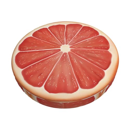 Samt Hockerbezug Rund, 3-Schichten Rund Hockerbezug mit Dünner Polsterung, Pink Grapefruit Citrus Fruit Slice Barhocker Bezug Langlebig Rundes Stuhlkissen für Zuhause Küche Bar Büro Samt Hockerbezug Rund, 3-Schichten Rund Hockerbezug mit Dünner Polsterung, Pink Grapefruit Citrus Fruit Slice Barhocker Bezug Langlebig Rundes Stuhlkissen für Zuhause Küche Bar Büro von Barbool