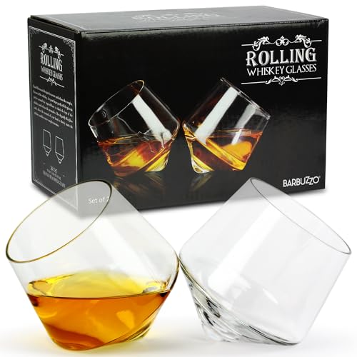 Barbuzzo Rolling Whiskey Gläser 2er Set von Barbuzzo