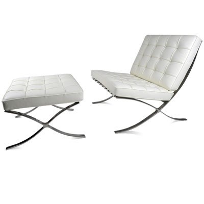 Mies van der Rohe Barcelona Chair/ Designklassiker/ design Möbel /Leder Sessel von Barcelona Chair