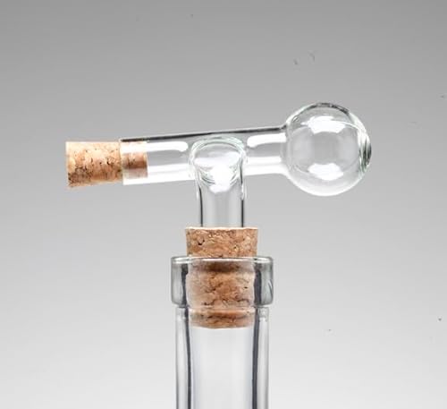 Schnaps Spender Glas | Spirituosen | 2 er Set | Whisky GIN | Dosierer 1 cl | Dosiergerät Glaskugel Dosierer von Barcrafters