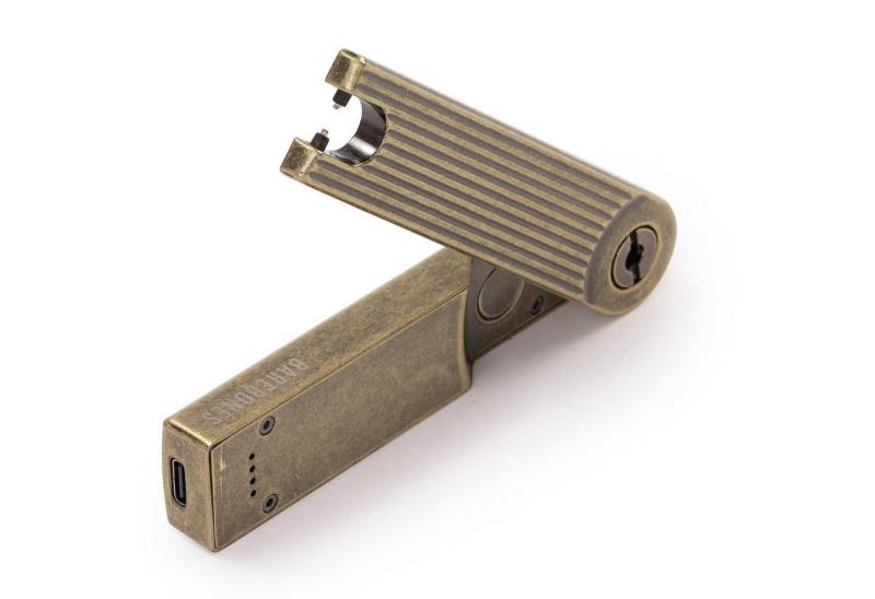Barebones Feuerzeuge Sturm Feuerzeug Pivot Arc Lichtbogen Design, Elektrisch Akku Aufladbar von Barebones