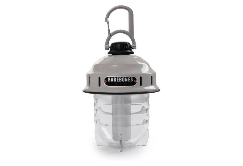 Barebones Laterne Camping Laterne Beacon Light Retro Lampe, Dimmbar Stahl USB Akku LED von Barebones