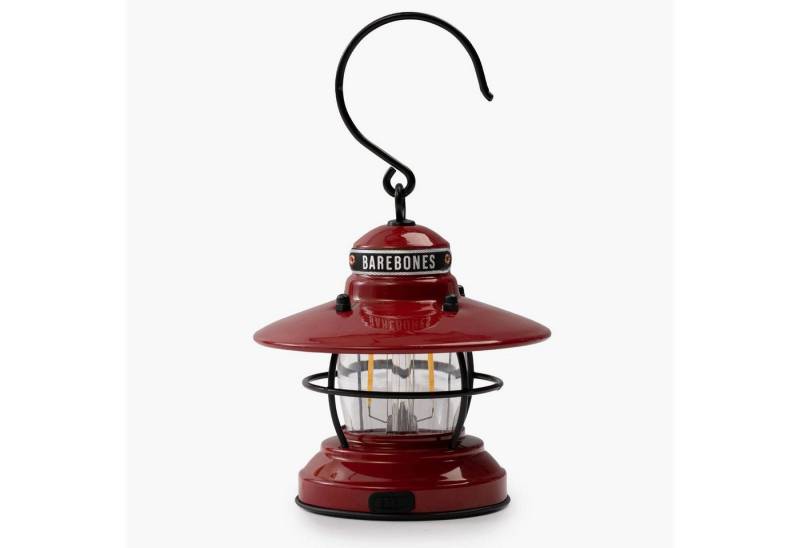 Barebones Laterne Camping Laterne Edison Mini Retro Lampe, Dimmbar Stahl USB Akku LED von Barebones