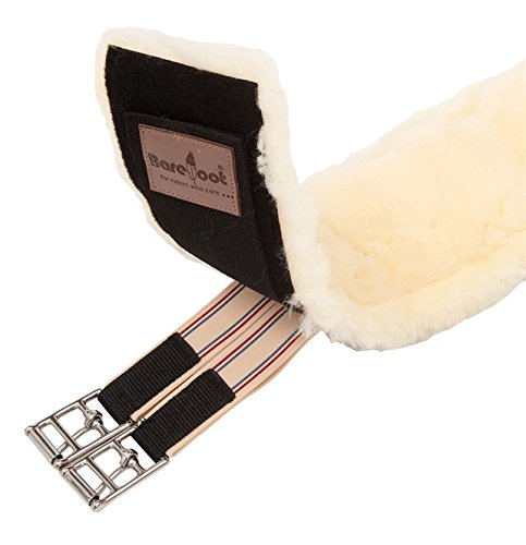 Barefoot Sattelgurt Schaffell 45 cm – elastischer Kurzgurt mit echtem Schaffell – atmungsaktiv & Anti-allergen – leicht teilbar – waschbar optimal bei empfindlichen Gurtlagen Barefoot Sattelgurt Schaffell 45 cm – elastischer Kurzgurt mit echtem Schaffell – atmungsaktiv & Anti-allergen – leicht teilbar – waschbar optimal bei empfindlichen Gurtlagen von Barefoot