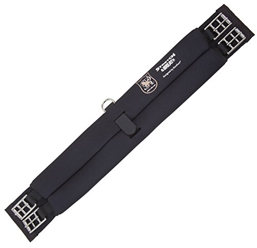 Barefoot Sattelgurt Stretch & Breath 35 cm – elastischer Kurzgurt – atmungsaktiv & waschbar – weich gepolstert aus reißfestem Nylon – 2 Ringe pro Seite Barefoot Sattelgurt Stretch & Breath 35 cm – elastischer Kurzgurt – atmungsaktiv & waschbar – weich gepolstert aus reißfestem Nylon – 2 Ringe pro Seite von Barefoot
