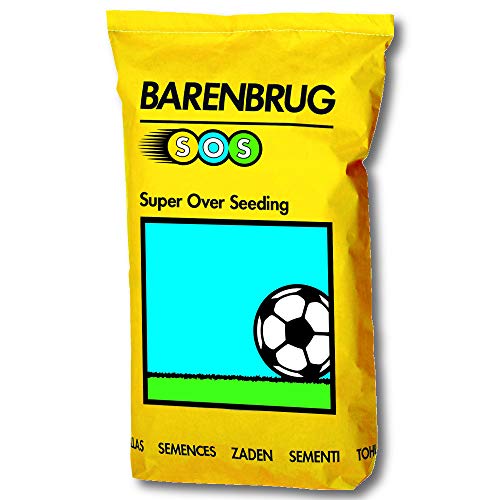BARENBRUG Rasensamen SOS Super Over Seeding 15 kg Sportrasen Spielrasen von Barenbrug