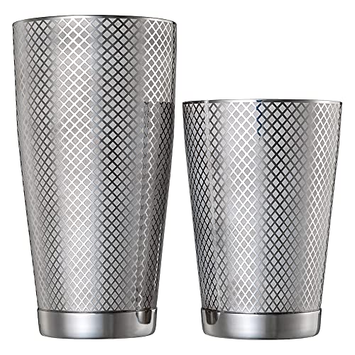 Barfly Diamant-Gitterstreuer-Set, Edelstahl von Barfly