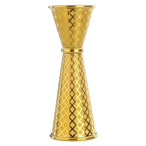 Barfly Gold 1 x 2 oz Jigger Plated Diamond Gitter, One Size Barfly Gold 1 x 2 oz Jigger Plated Diamond Gitter, One Size von Barfly