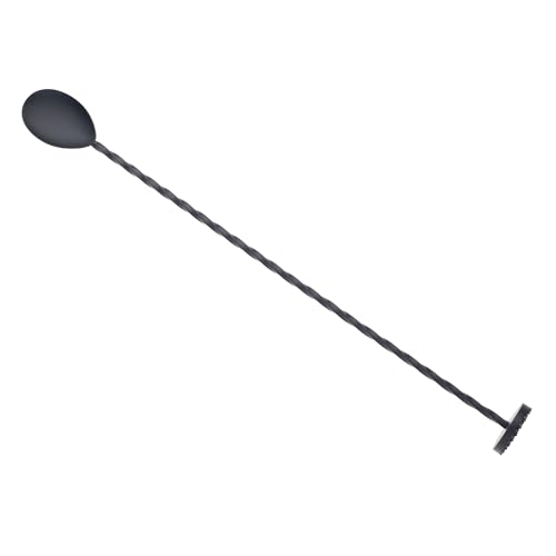 Barfly Muddle Barlöffel, Stößel, 30 cm, Mattschwarz von Barfly