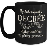 Lustige Anthropologe Tasse | Anthropologie-Geschenke Archäologe Professor Anthropologie-Absolvent Absolvent Kulturwissenschaftler von BargainsCat