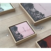 Keramikfliese Im Eichenrahmen von BargtiedDesign