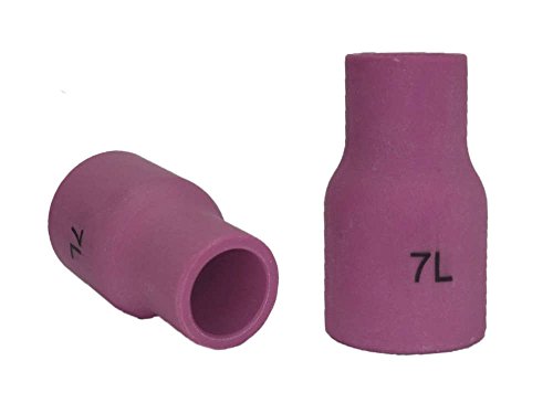 Keramische Gasdüsen Gaslinsen Ausführung Gr.7L 35mm lang 10 Stück 53N61L für SR9 SR20 SR25 HP9 WP20 SR-25 TIG/WIG Brenner Keramische Gasdüsen Gaslinsen Ausführung Gr.7L 35mm lang 10 Stück 53N61L für SR9 SR20 SR25 HP9 WP20 SR-25 TIG/WIG Brenner von Baric