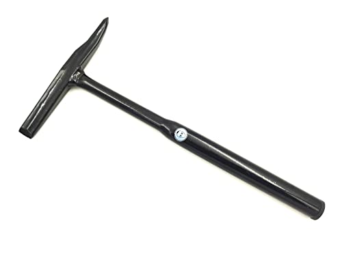 Schlackehammer aus geschmiedetem Stahl 350 g schwer schwarz lackiert Schlackehammer aus geschmiedetem Stahl 350 g schwer schwarz lackiert von Baric