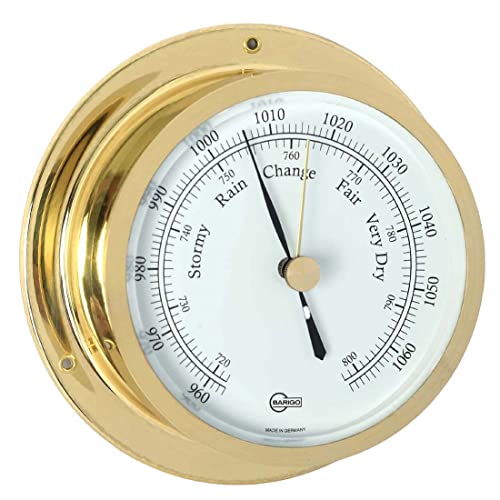 Barigo Barometer Modell Star Messing von Barigo