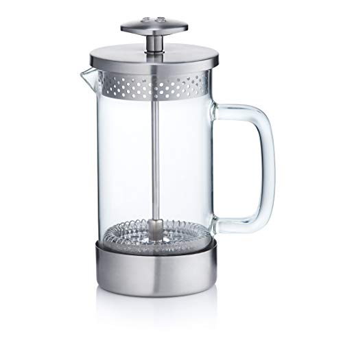 Barista & Co BC048-005 Core Kaffeepresse French Press, Edelstahl Glas, Stahl von Barista & Co