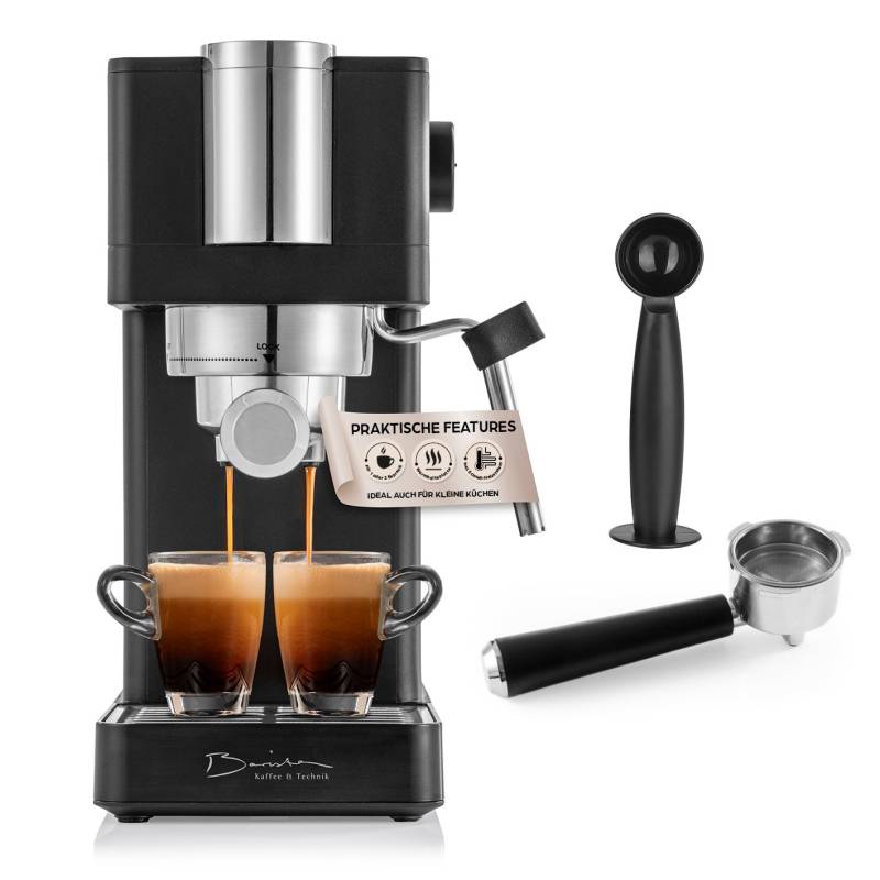 Siebträgermaschine Espresso Slim - 20 bar von Barista