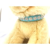 Blauer Edelstein-Kragen - Rinde Avenue Bling Blauer Edelstein-Kragen - Rinde Avenue Bling von BarkAvenueBling