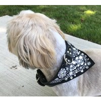 Schwarzer Bling Bandana Kragen - Bark Avenue Schwarzer Bling Bandana Kragen - Bark Avenue von BarkAvenueBling