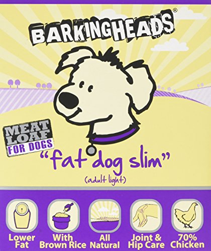 Barking Heads Fat Dog Slim Meatloaf, 8er Pack (8 x 400 g) von Barking Heads