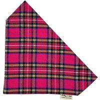 Hell Rosa Tartan Karo Hundehalstuch von BarkleyandFetch