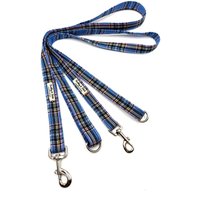 Hellblaue Tartan Hundeleine von BarkleyandFetch