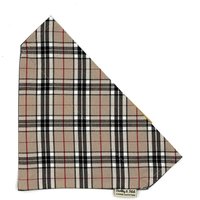 Karamell Kariertes Hundehalstuch von BarkleyandFetch