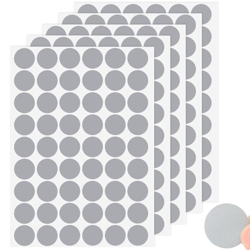 Barlone 270 Stück Schraubenabdeckung Selbstklebend, Rund 21mm PVC Abdeckkappen für Schrauben, Schrauben Abdeckkappen, wasserdichte Schraubenloch Aufkleber für Schreibtische Wandschränke Möbel Barlone 270 Stück Schraubenabdeckung Selbstklebend, Rund 21mm PVC Abdeckkappen für Schrauben, Schrauben Abdeckkappen, wasserdichte Schraubenloch Aufkleber für Schreibtische Wandschränke Möbel von Barlone