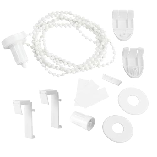 Barlone Rollo Halterung Fenster, Klemmfix Halterung, 17mm Klemmfix Rollo Ohne Bohren Ersatzteile Rollo, Doppelrollo Klemmfix Ohne Bohren Ersatzteile, Rollo Zubehör für Jalousien,Doppelrollo Barlone Rollo Halterung Fenster, Klemmfix Halterung, 17mm Klemmfix Rollo Ohne Bohren Ersatzteile Rollo, Doppelrollo Klemmfix Ohne Bohren Ersatzteile, Rollo Zubehör für Jalousien,Doppelrollo von Barlone