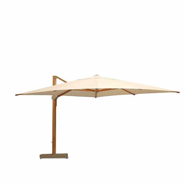 Barlow Tyrie I Napoli Cantilever Sonnenschirm 350 cm, quadratisch von Barlow Tyrie