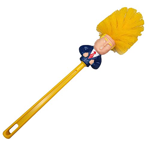 BaronHong Donald Trump WC-Bürste und Halter, Toilettenwäscher, Kommandant in Mist (B, M) von BaronHong